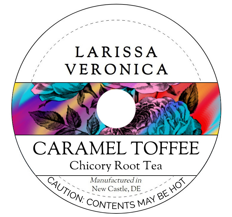 Caramel Toffee Chicory Root Tea <BR>(Single Serve K-Cup Pods)