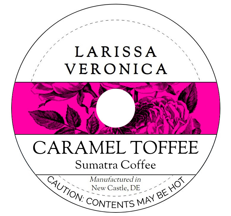 Caramel Toffee Sumatra Coffee <BR>(Single Serve K-Cup Pods)