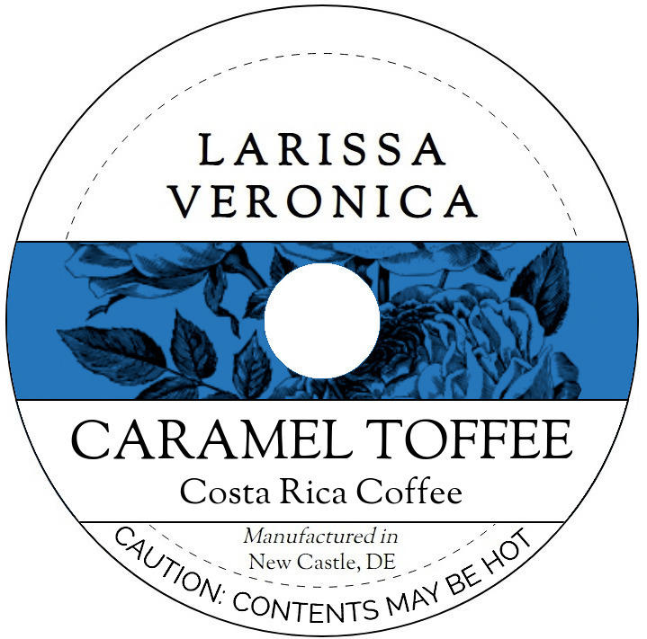 Caramel Toffee Costa Rica Coffee <BR>(Single Serve K-Cup Pods)