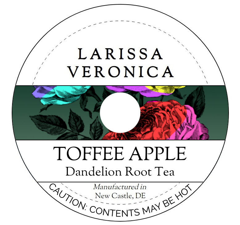 Toffee Apple Dandelion Root Tea <BR>(Single Serve K-Cup Pods)