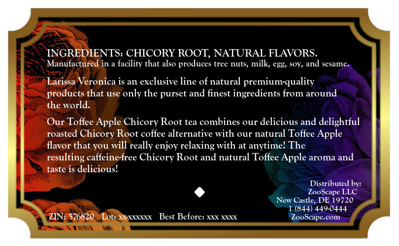 Toffee Apple Chicory Root Tea <BR>(Single Serve K-Cup Pods)