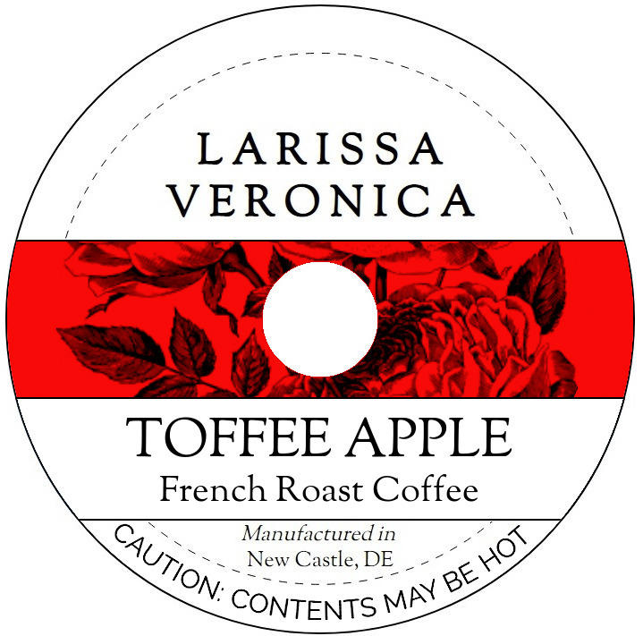 Toffee Apple French Roast Coffee <BR>(Single Serve K-Cup Pods)