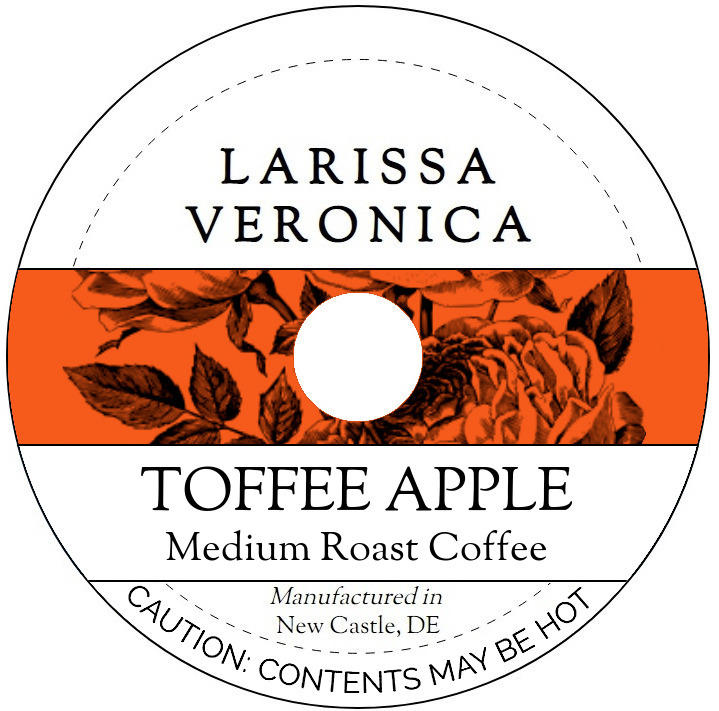 Toffee Apple Medium Roast Coffee <BR>(Single Serve K-Cup Pods)