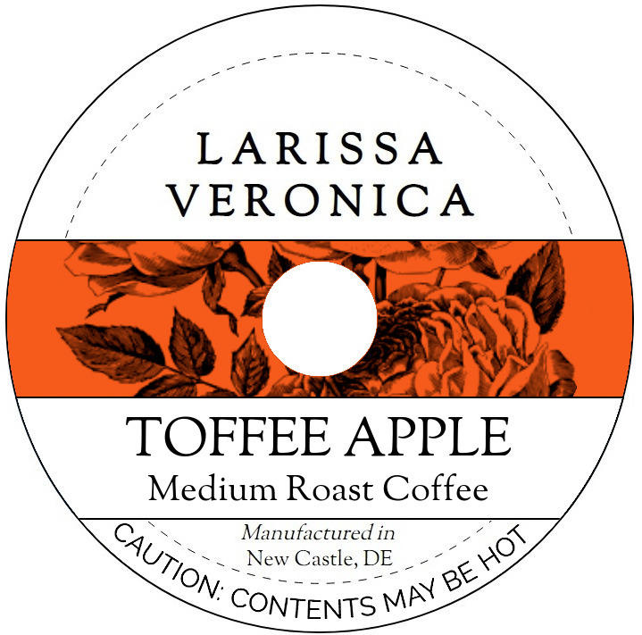 Toffee Apple Medium Roast Coffee <BR>(Single Serve K-Cup Pods)