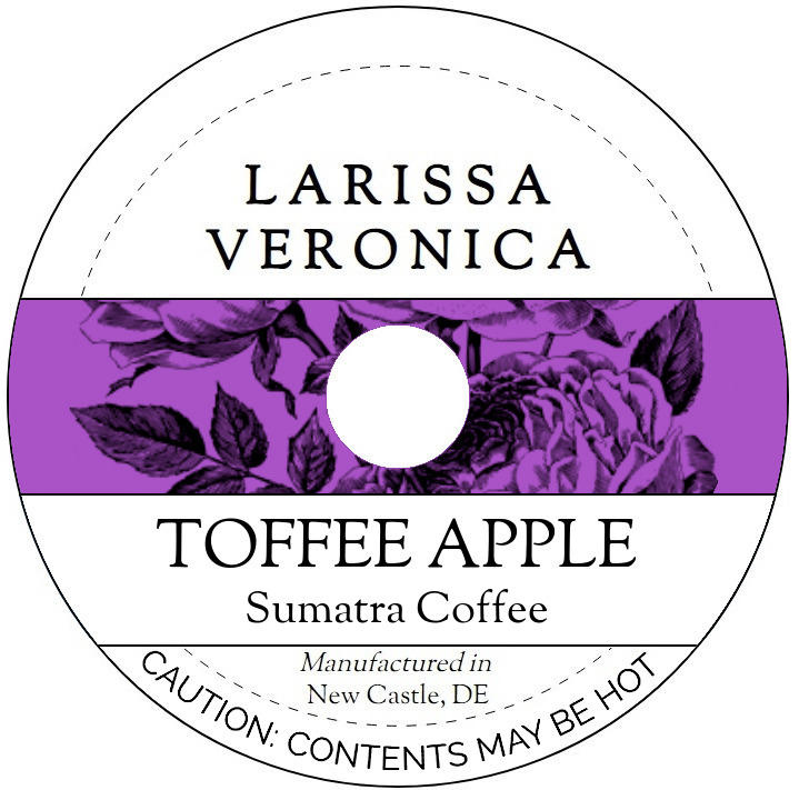 Toffee Apple Sumatra Coffee <BR>(Single Serve K-Cup Pods)