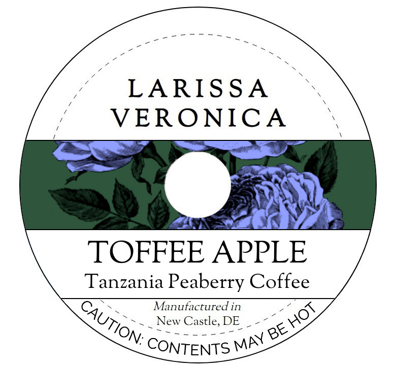 Toffee Apple Tanzania Peaberry Coffee <BR>(Single Serve K-Cup Pods)