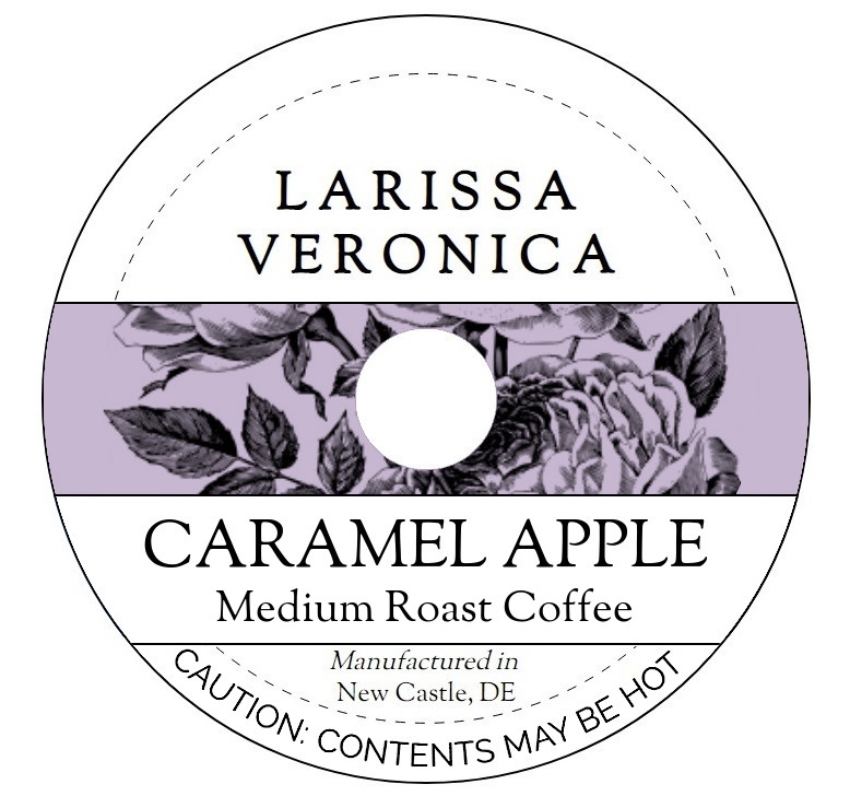 Caramel Apple Medium Roast Coffee <BR>(Single Serve K-Cup Pods)
