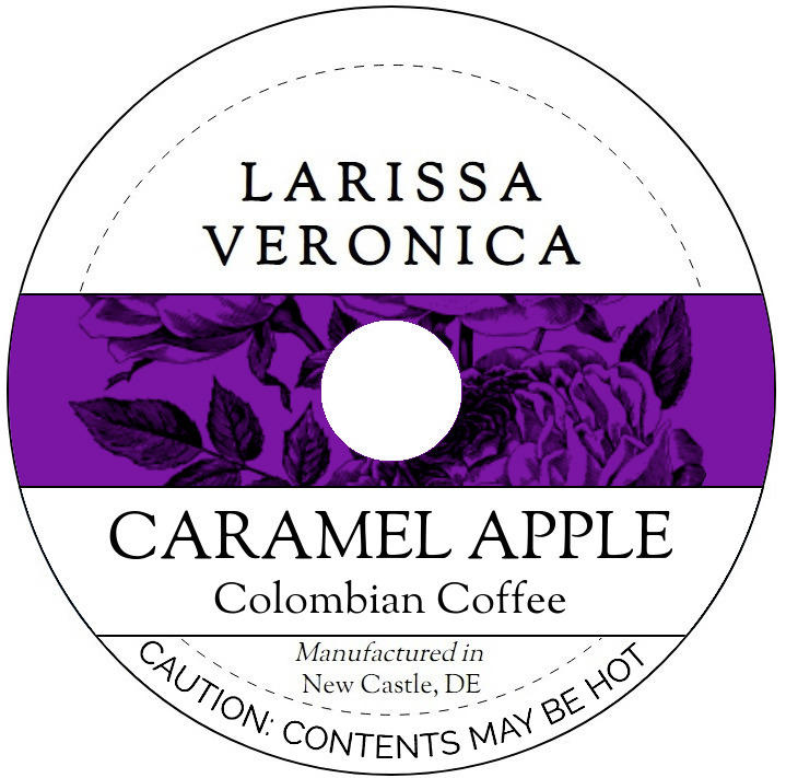 Caramel Apple Colombian Coffee <BR>(Single Serve K-Cup Pods)