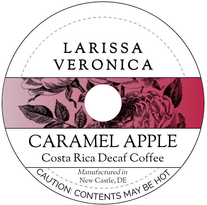 Caramel Apple Costa Rica Decaf Coffee <BR>(Single Serve K-Cup Pods)