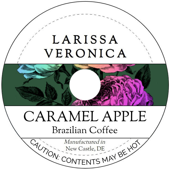 Caramel Apple Brazilian Coffee <BR>(Single Serve K-Cup Pods)