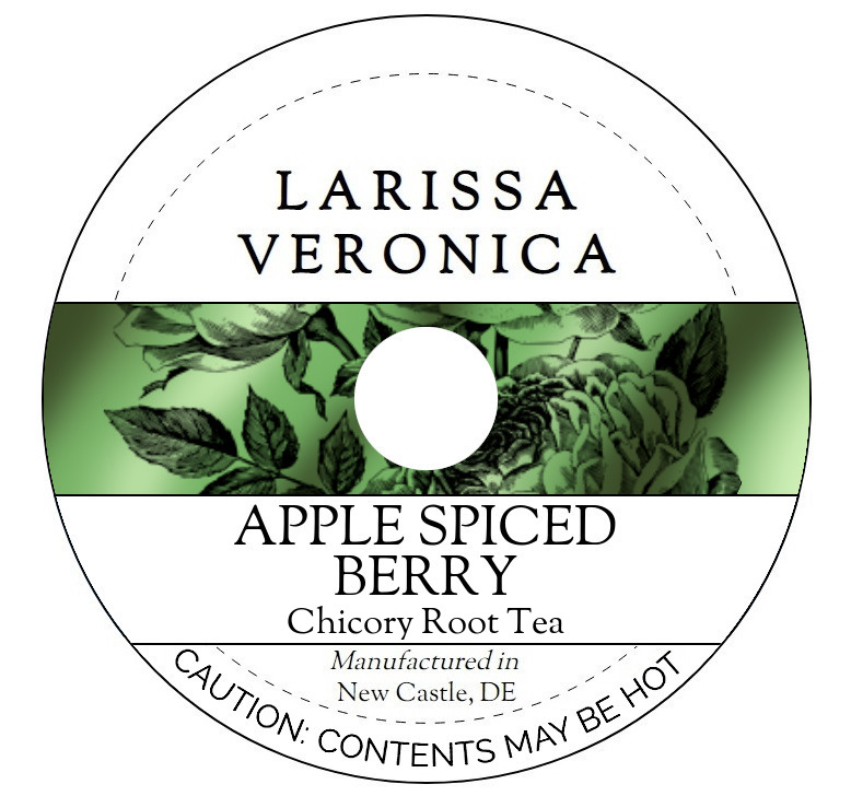 Apple Spiced Berry Chicory Root Tea <BR>(Single Serve K-Cup Pods)