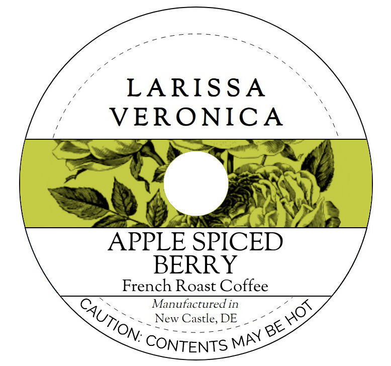 Apple Spiced Berry French Roast Coffee <BR>(Single Serve K-Cup Pods)