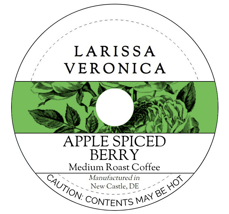 Apple Spiced Berry Medium Roast Coffee <BR>(Single Serve K-Cup Pods)