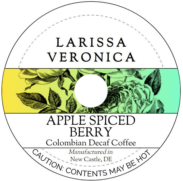 Apple Spiced Berry Colombian Decaf Coffee <BR>(Single Serve K-Cup Pods)