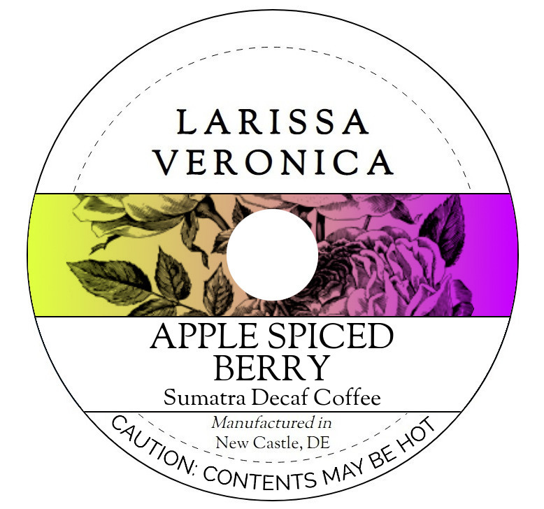 Apple Spiced Berry Sumatra Decaf Coffee <BR>(Single Serve K-Cup Pods)