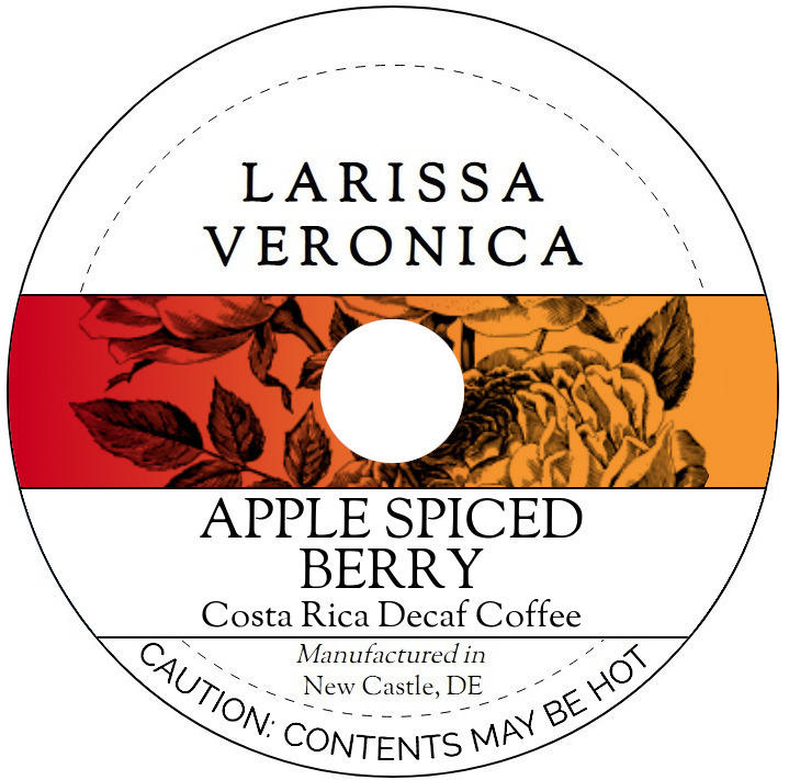 Apple Spiced Berry Costa Rica Decaf Coffee <BR>(Single Serve K-Cup Pods)