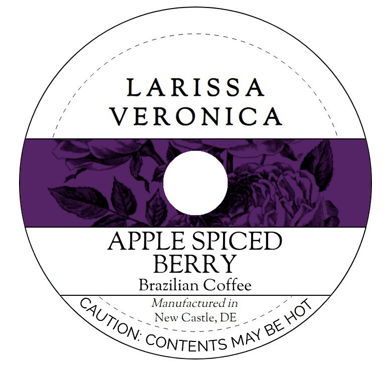 Apple Spiced Berry Brazilian Coffee <BR>(Single Serve K-Cup Pods)