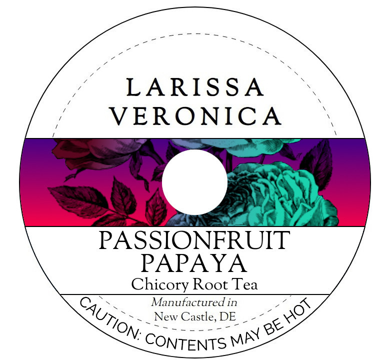 Passionfruit Papaya Chicory Root Tea <BR>(Single Serve K-Cup Pods)