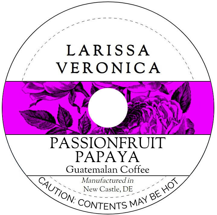 Passionfruit Papaya Guatemalan Coffee <BR>(Single Serve K-Cup Pods)