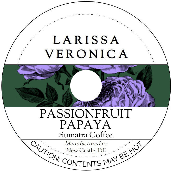 Passionfruit Papaya Sumatra Coffee <BR>(Single Serve K-Cup Pods)