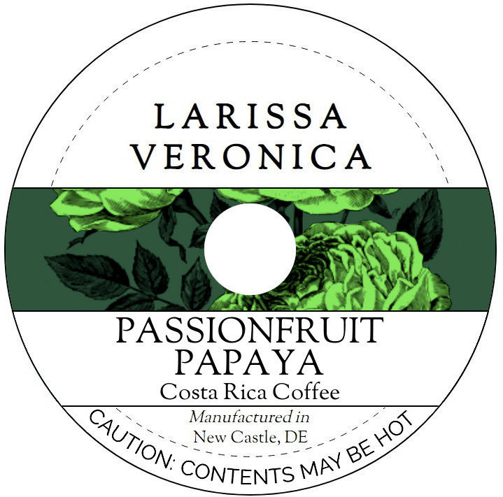 Passionfruit Papaya Costa Rica Coffee <BR>(Single Serve K-Cup Pods)