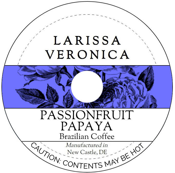 Passionfruit Papaya Brazilian Coffee <BR>(Single Serve K-Cup Pods)