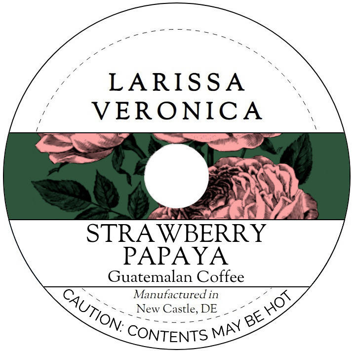 Strawberry Papaya Guatemalan Coffee <BR>(Single Serve K-Cup Pods)