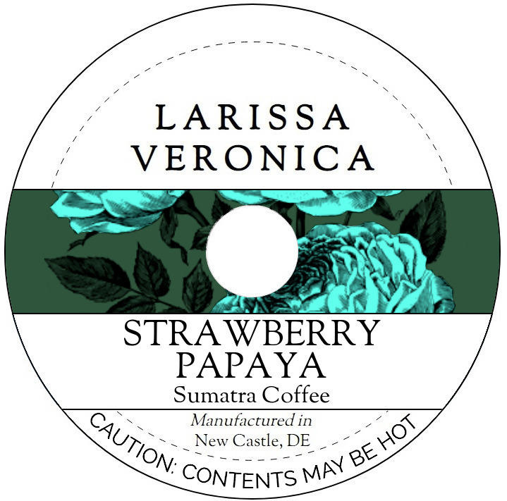 Strawberry Papaya Sumatra Coffee <BR>(Single Serve K-Cup Pods)