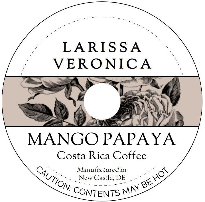 Mango Papaya Costa Rica Coffee <BR>(Single Serve K-Cup Pods)