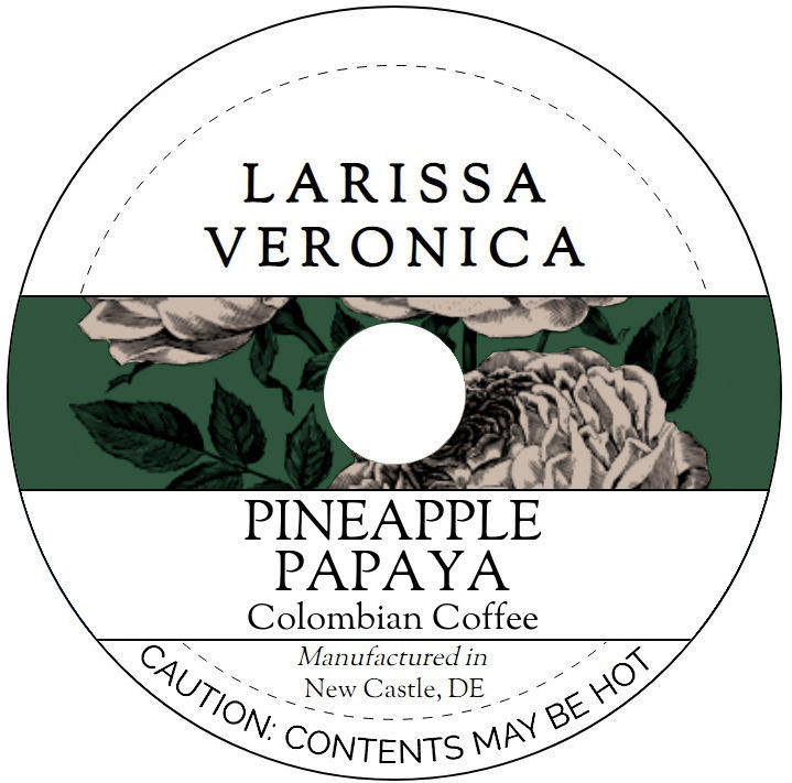Pineapple Papaya Colombian Coffee <BR>(Single Serve K-Cup Pods)