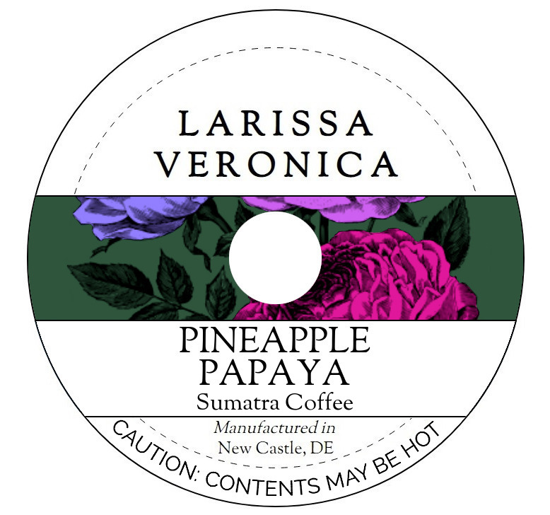 Pineapple Papaya Sumatra Coffee <BR>(Single Serve K-Cup Pods)