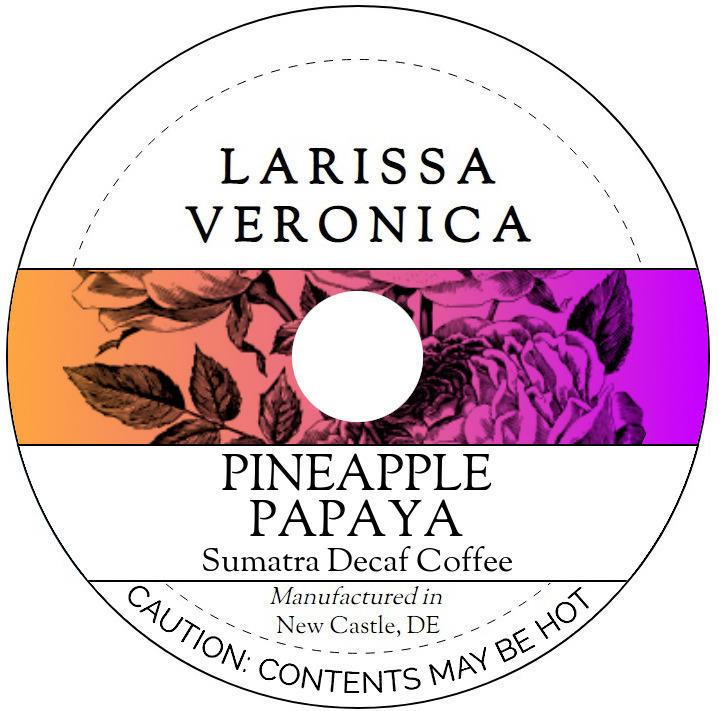 Pineapple Papaya Sumatra Decaf Coffee <BR>(Single Serve K-Cup Pods)