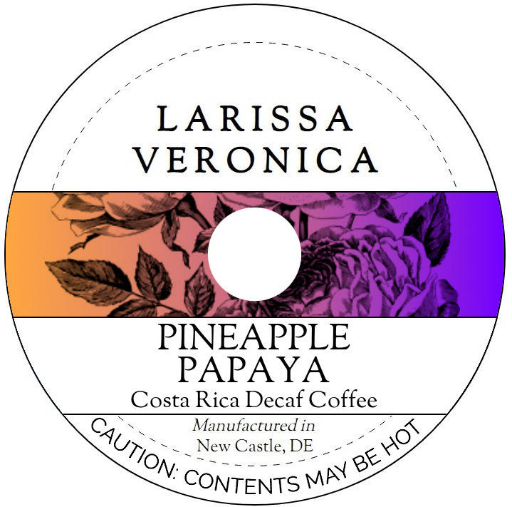 Pineapple Papaya Costa Rica Decaf Coffee <BR>(Single Serve K-Cup Pods)