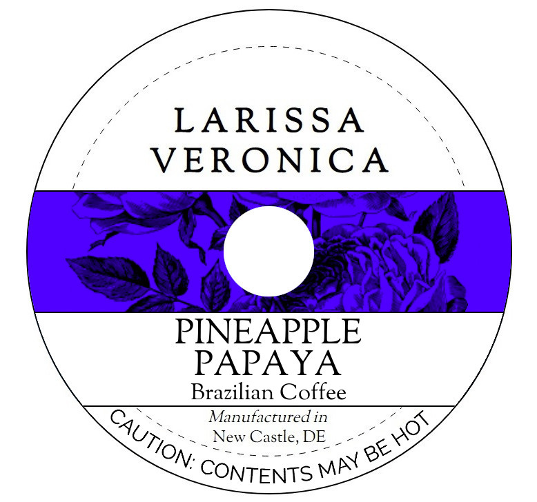 Pineapple Papaya Brazilian Coffee <BR>(Single Serve K-Cup Pods)