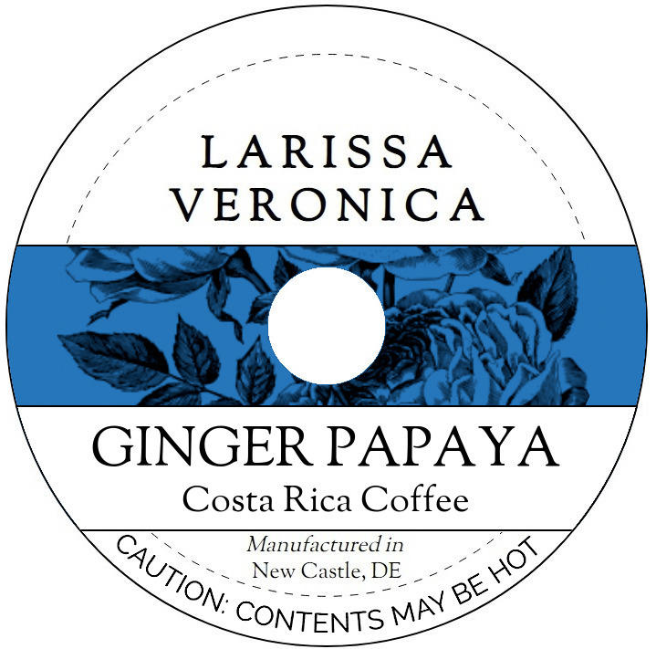 Ginger Papaya Costa Rica Coffee <BR>(Single Serve K-Cup Pods)