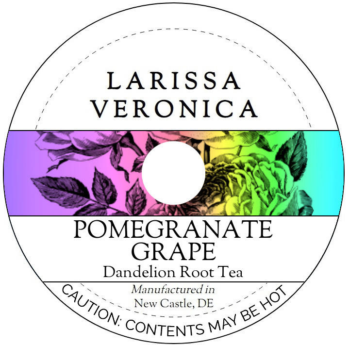 Pomegranate Grape Dandelion Root Tea <BR>(Single Serve K-Cup Pods)