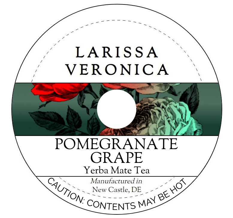 Pomegranate Grape Yerba Mate Tea <BR>(Single Serve K-Cup Pods)