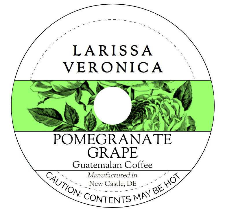 Pomegranate Grape Guatemalan Coffee <BR>(Single Serve K-Cup Pods)