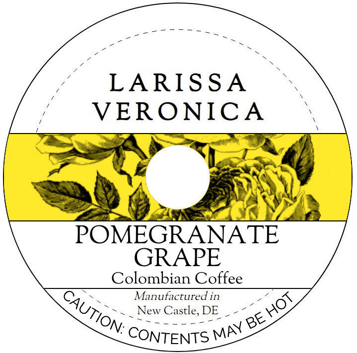Pomegranate Grape Colombian Coffee <BR>(Single Serve K-Cup Pods)
