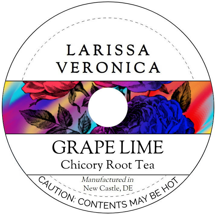Grape Lime Chicory Root Tea <BR>(Single Serve K-Cup Pods)