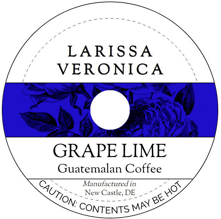 Grape Lime Guatemalan Coffee <BR>(Single Serve K-Cup Pods)