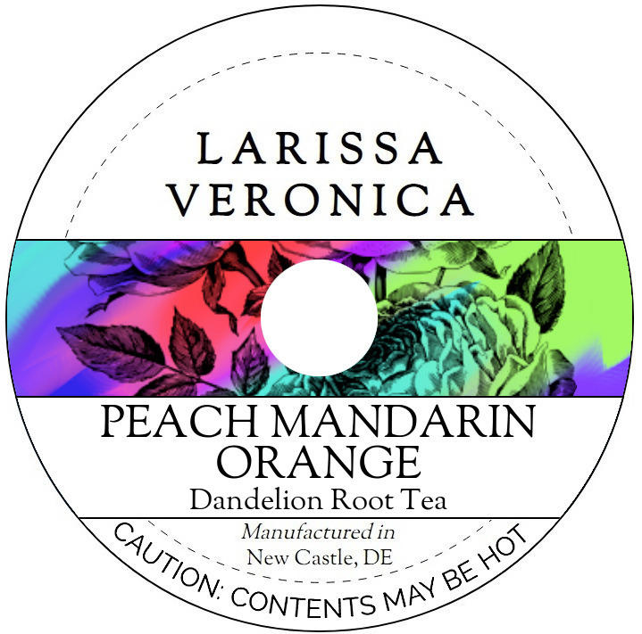 Peach Mandarin Orange Dandelion Root Tea <BR>(Single Serve K-Cup Pods)