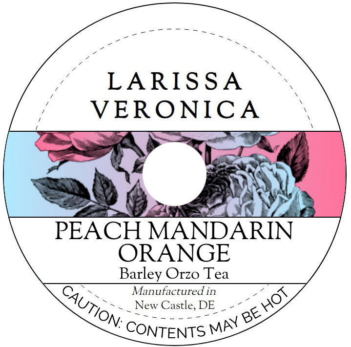 Peach Mandarin Orange Barley Orzo Tea <BR>(Single Serve K-Cup Pods)