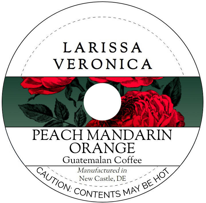 Peach Mandarin Orange Guatemalan Coffee <BR>(Single Serve K-Cup Pods)