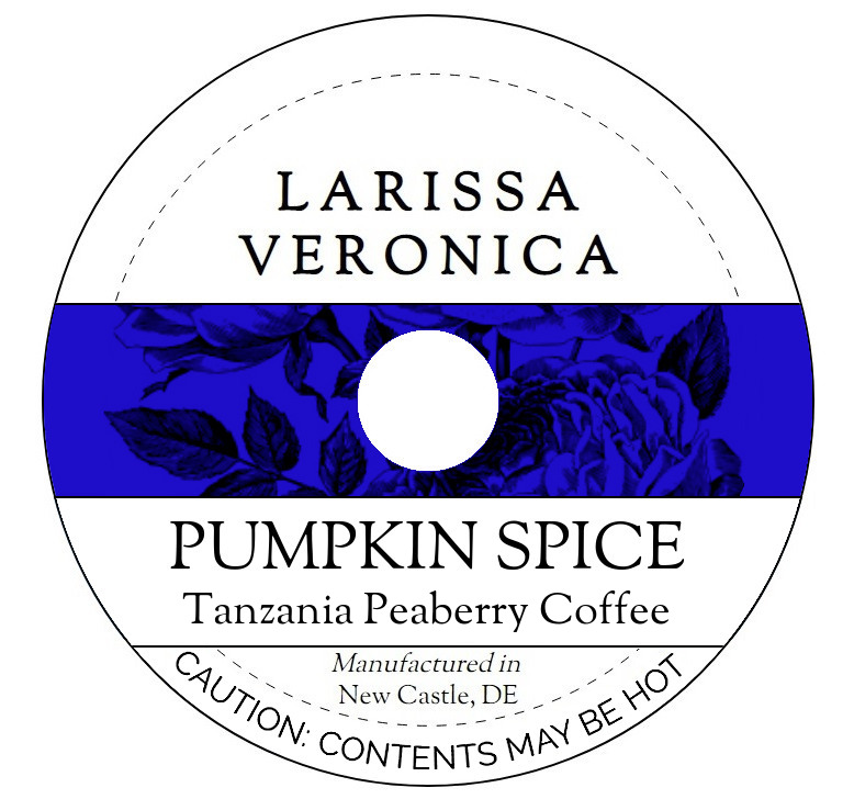 Pumpkin Spice Tanzania Peaberry Coffee <BR>(Single Serve K-Cup Pods)
