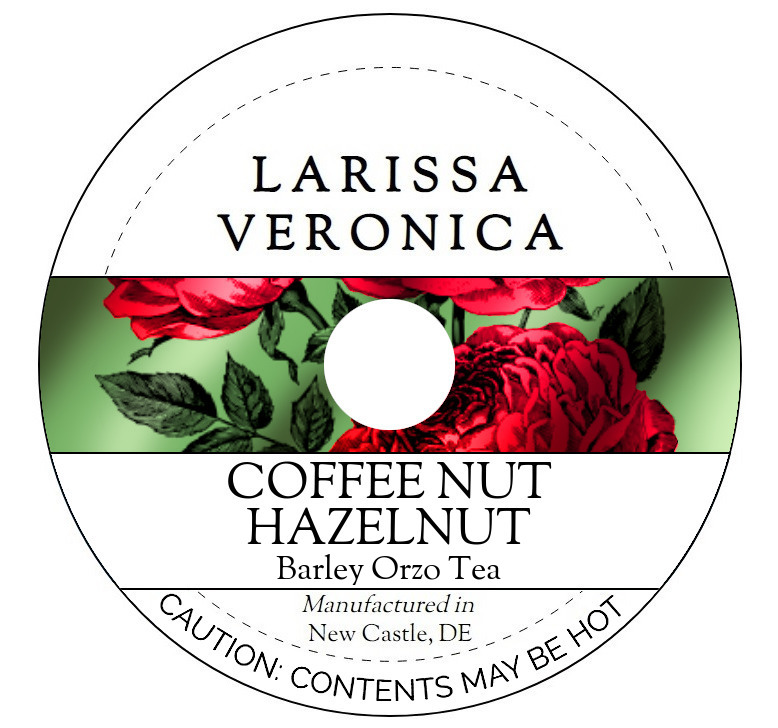 Coffee Nut Hazelnut Barley Orzo Tea <BR>(Single Serve K-Cup Pods)