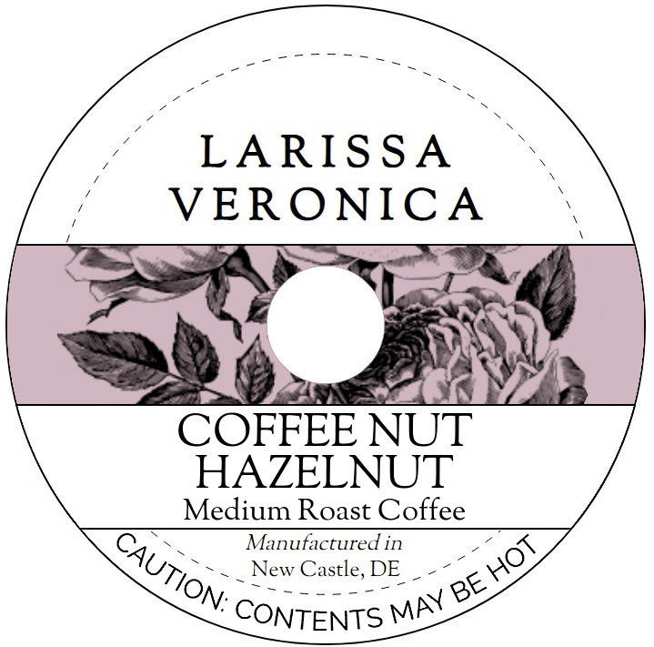 Coffee Nut Hazelnut Medium Roast Coffee <BR>(Single Serve K-Cup Pods)