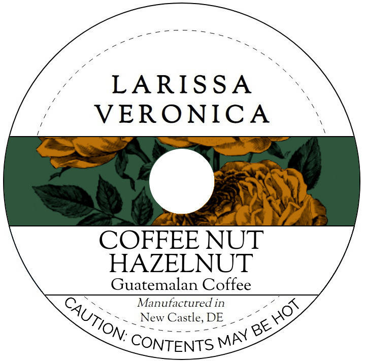 Coffee Nut Hazelnut Guatemalan Coffee <BR>(Single Serve K-Cup Pods)