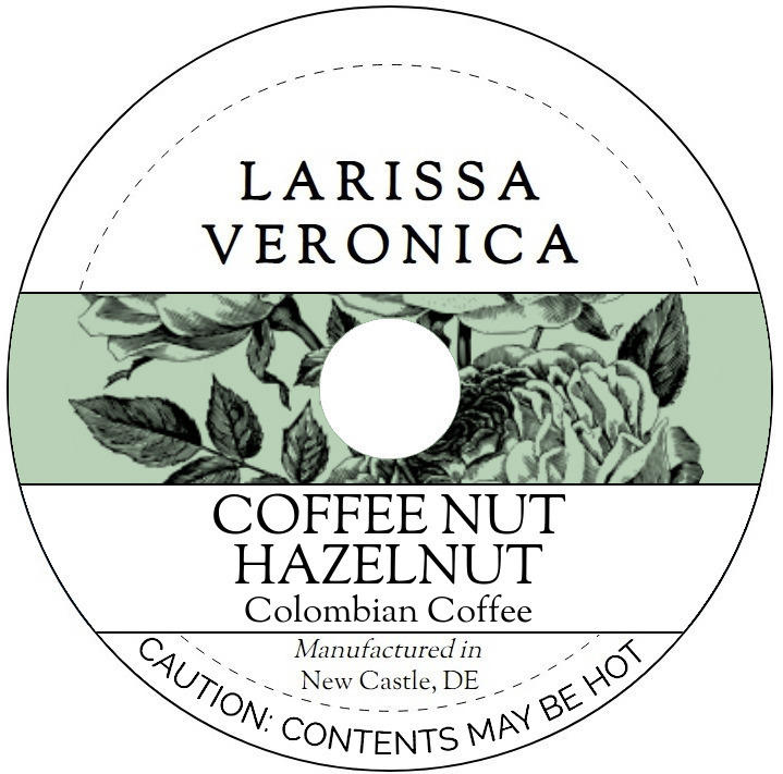 Coffee Nut Hazelnut Colombian Coffee <BR>(Single Serve K-Cup Pods)
