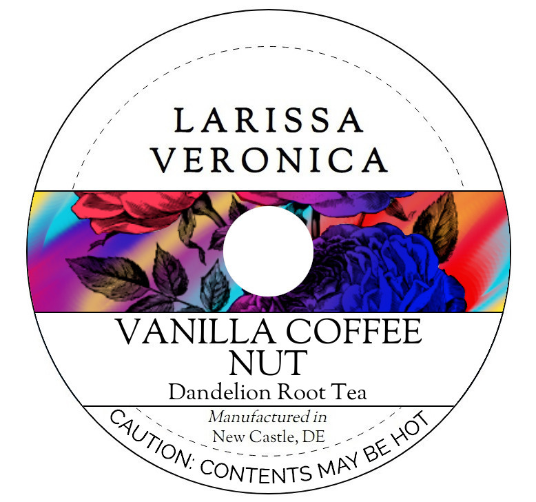 Vanilla Coffee Nut Dandelion Root Tea <BR>(Single Serve K-Cup Pods)